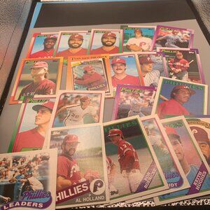 20ct 88-90 Topps Philadelphia Phillies Misc Trading Cards NRMT